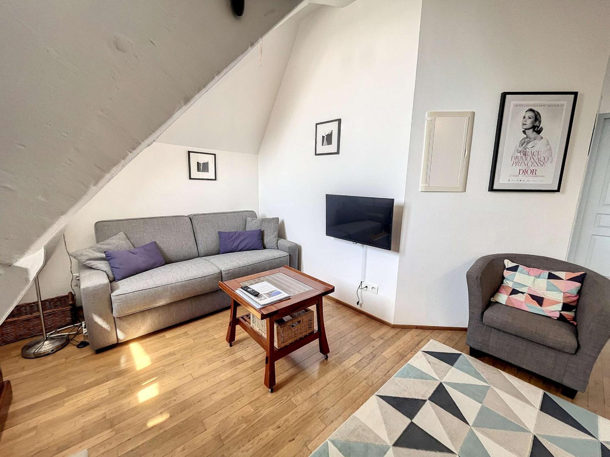 Appartement Cosy, 200M Plage, Parking Prive, Wifi - Fr-1-361-18 그랑빌 외부 사진