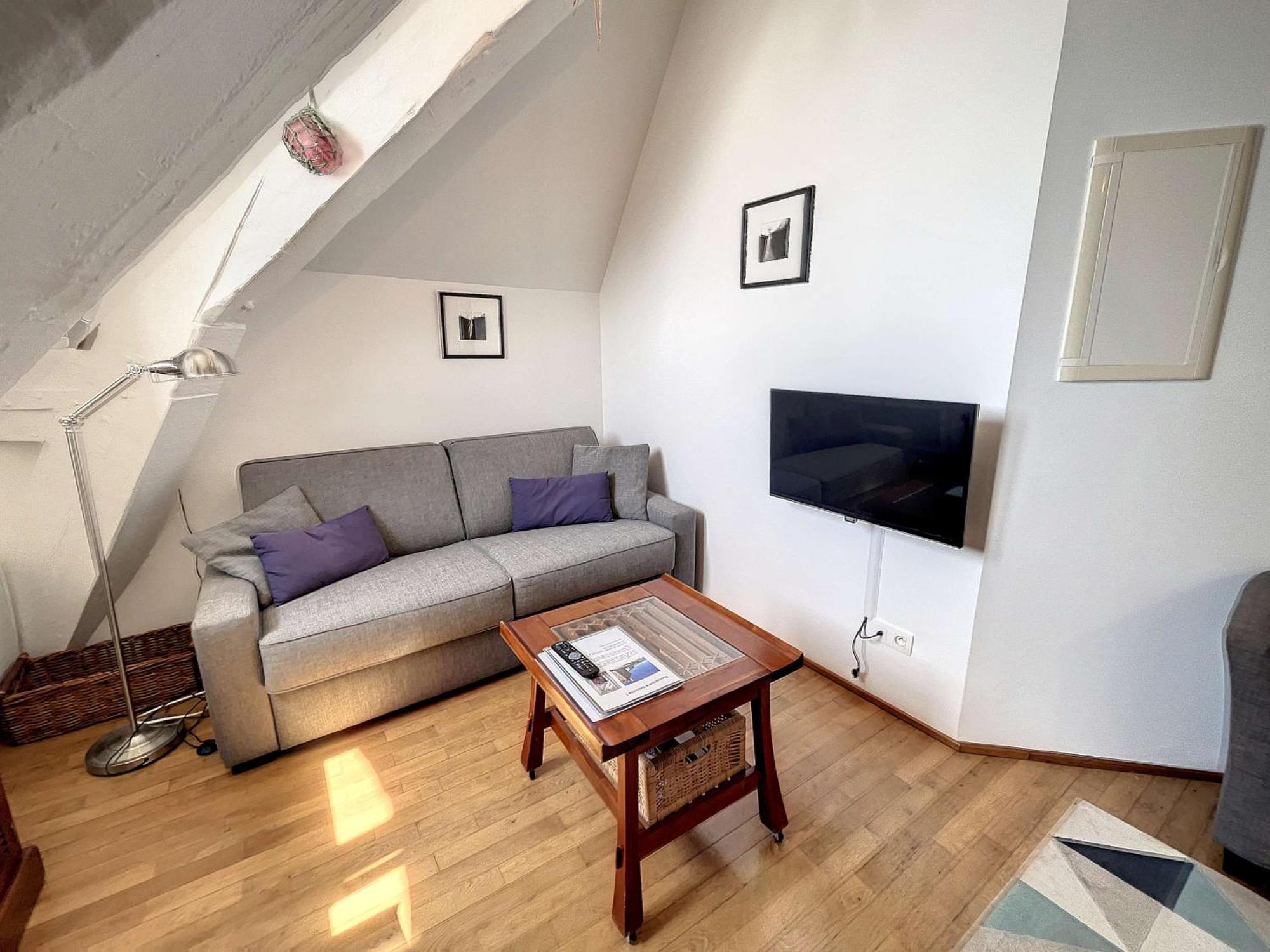 Appartement Cosy, 200M Plage, Parking Prive, Wifi - Fr-1-361-18 그랑빌 외부 사진